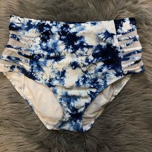 Torrid Tye dye Highrise swim bottoms